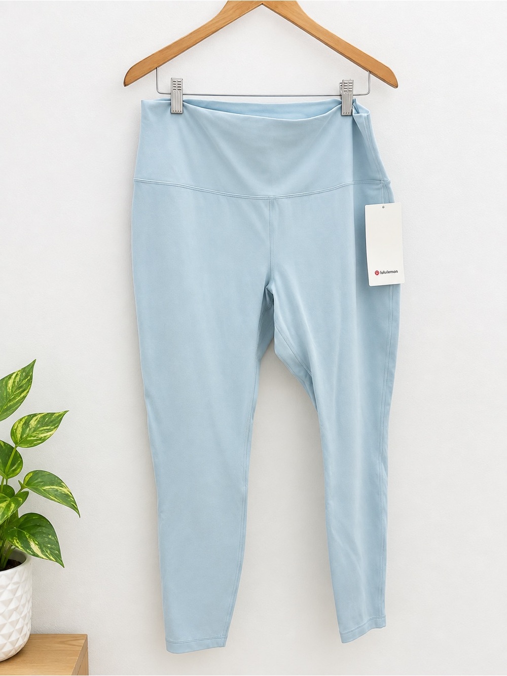 lululemon athletica Light Blue High-Waist Leggings